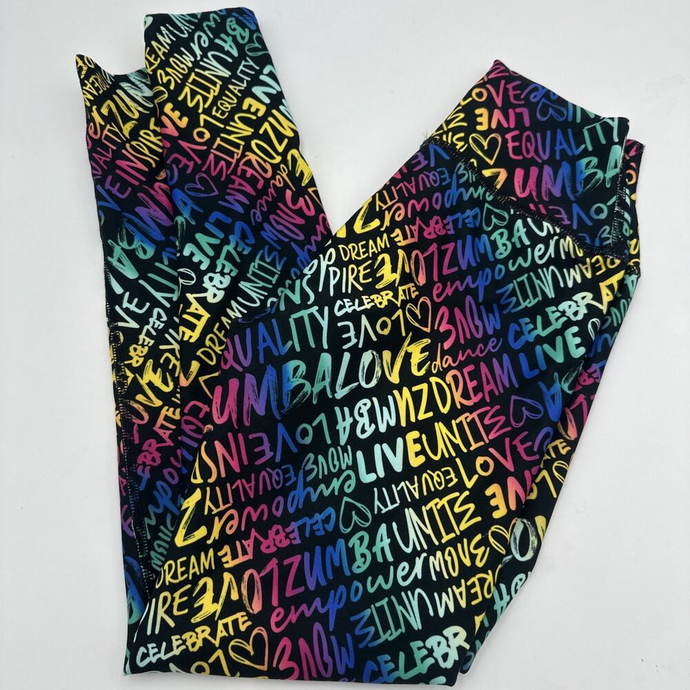 Zumba Wear XS Leggings. Zumba Live Inspire Equality